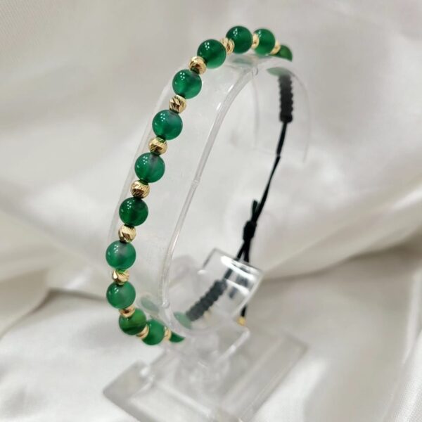 Pulsera Esferas Verdes